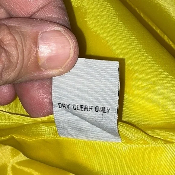 Ashro Long Yellow Jacket, Size 16 - Picture 9 of 11